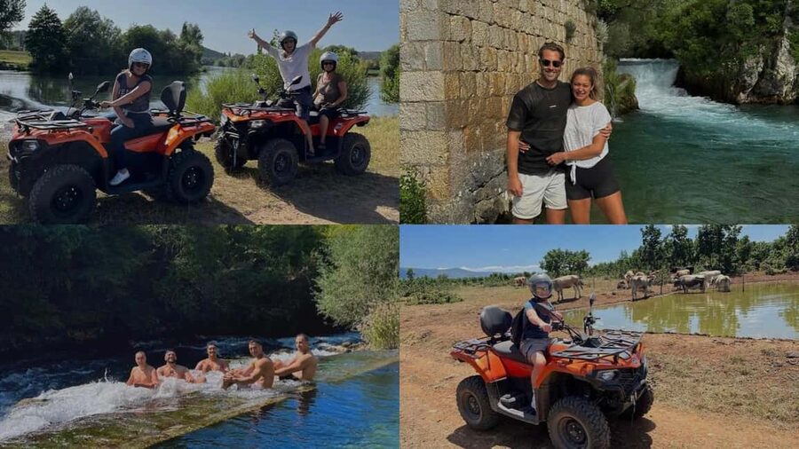 Split: Three Rivers Quad Tour with Swimming - What the 1.5-hour route feels like