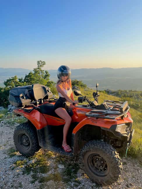 Split: Three Rivers Quad Tour with Swimming - Forest tracks, rocky paths, and the dust factor