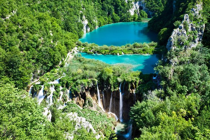 Split to Zagreb Group Transfer with Plitvice Lakes guided tour - Walking the Upper Lakes and Lower Lakes