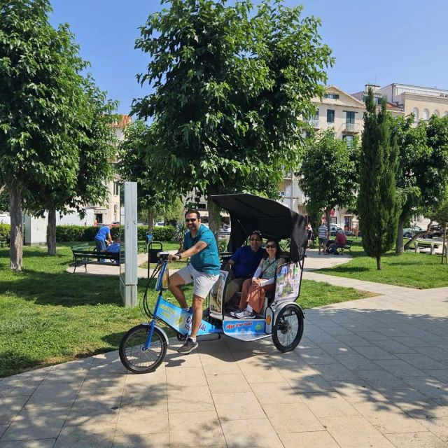 Split Tour in Private Electric Rickshaw - Poljud Stadium and the ride back