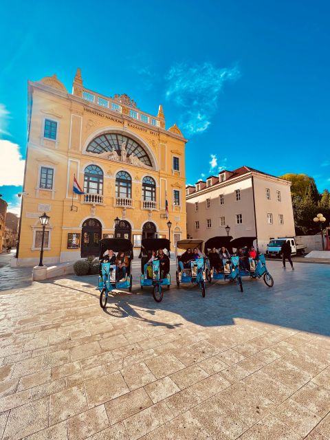 Split Tour in Private Electric Rickshaw - Starting beside the Riva and Diocletian’s Palace