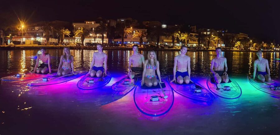 Split: Transparent SUP night Glow tour - Useful packing advice for the evening