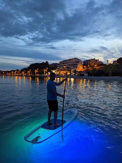 Split: Transparent SUP night Glow tour - Sea views as daylight fades