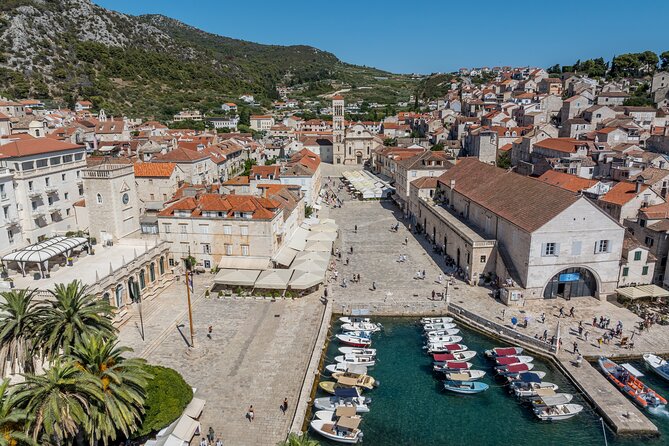 Split/Trogir: Blue Cave, Vis and Hvar Small Group Tour - Stiniva Cove and the limits of a popular beach