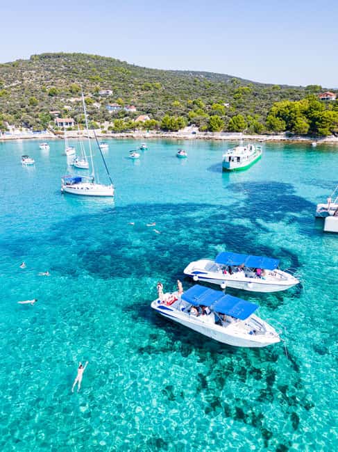 Split/Trogir: Half-Day(5 hours) 3-Island Speedboat Adventure - Stop one: 90 minutes at the Blue Lagoon