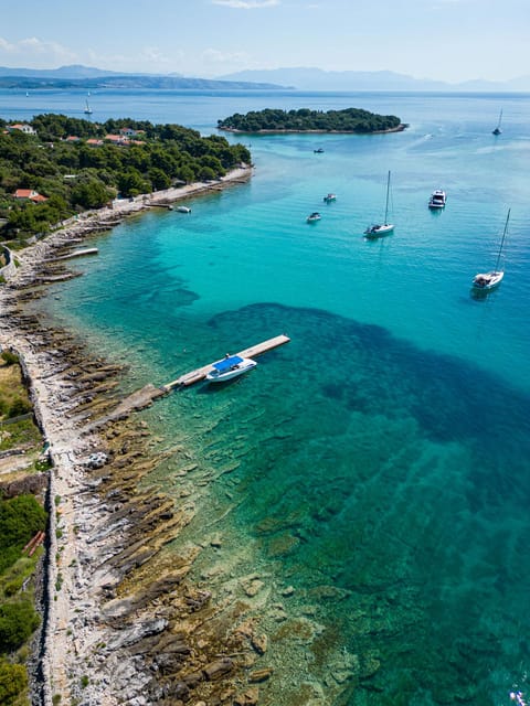 Split/Trogir: Half-Day(5 hours) 3-Island Speedboat Adventure - Stop three: a final swim near Čiovo