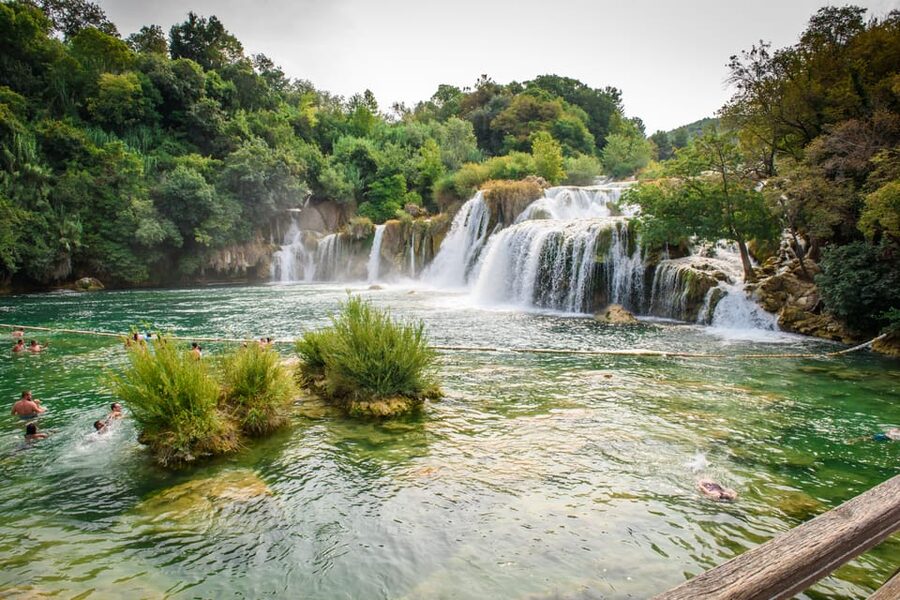 Split/Trogir: Krka National Park Day Trip & Boat to Skradin - The ride from Split or Trogir