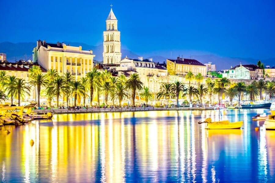 Split - Walking in Khaleesi Footsteps in the City of Dragons - Seeing Split as both palace and living city