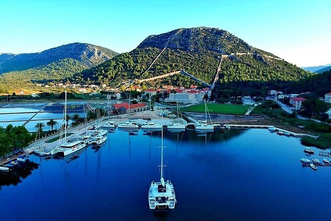 Ston Tour: City Walls, Saltworks, Wine & Adriatic Seafood - The Majkovi lookout and the first Adriatic views