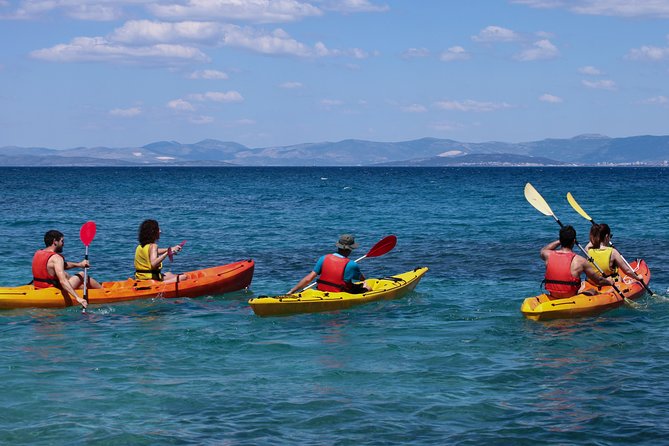 Supetar-Postira kayaking - Leaving Supetar and following Brac’s eastern shore