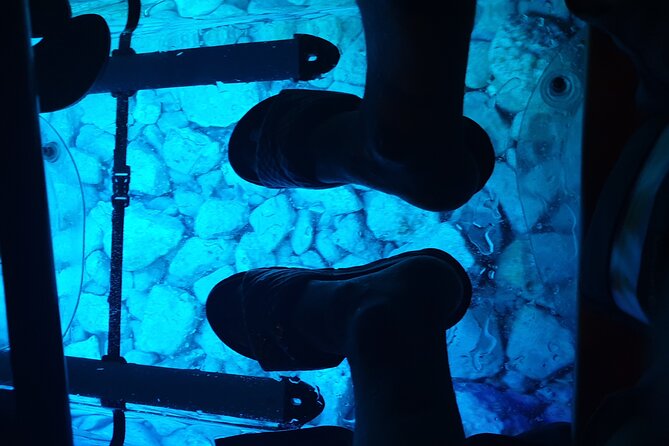 Transparent Kayak Night Glow Experience from Pula - The coastal cave stop and a drink on the water