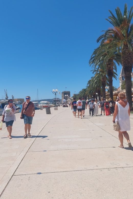 Trogir: City Highlights Guided Walking Tour - A morning coffee walk on the Trogir Promenade