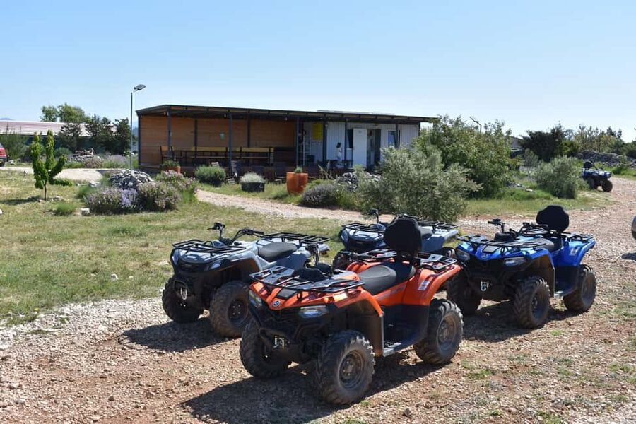 Trogir, Žedno: Čiovo Island 100% Off-Road Quad ATV Tour - What the ride feels like in real conditions