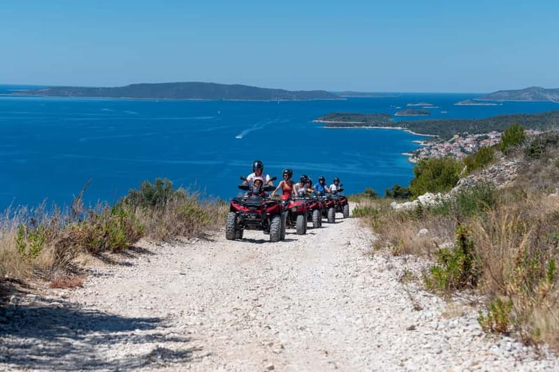 Trogir, Žedno: Čiovo Island 100% Off-Road Quad ATV Tour - Who will get the most from this experience