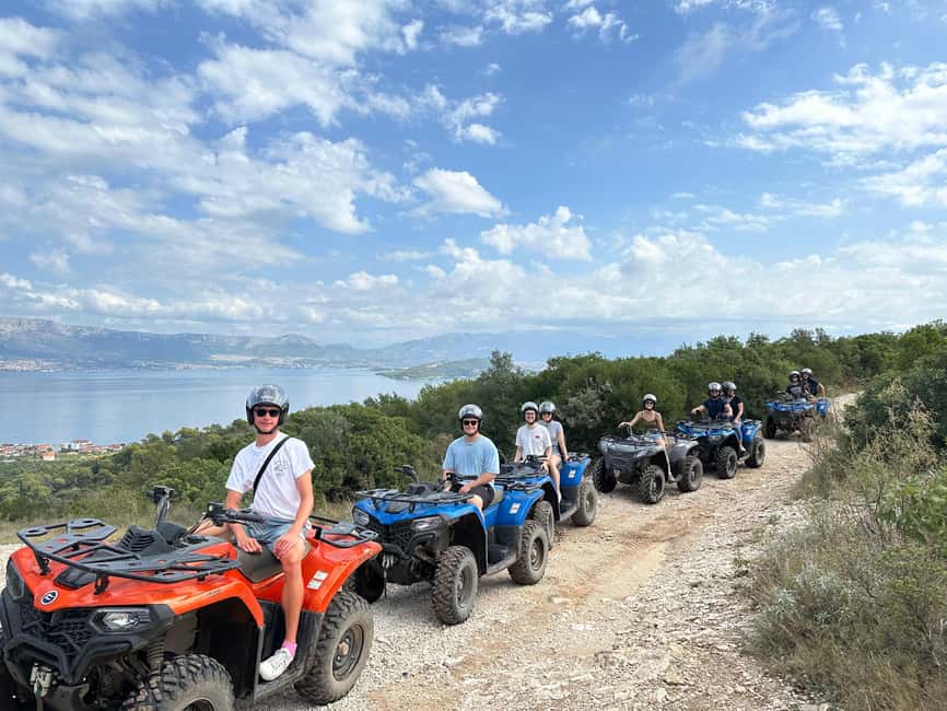 Trogir, Žedno: Čiovo Island 100% Off-Road Quad ATV Tour - Small details that make the day easier