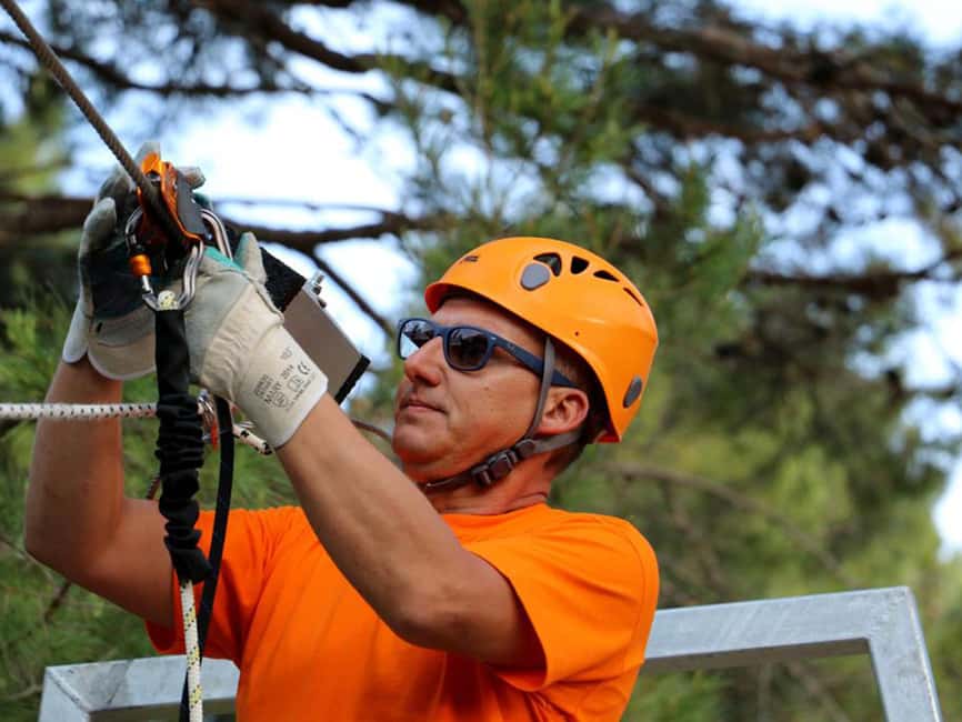 Tučepi: Zip Line Experience - Family appeal and the limits you should know