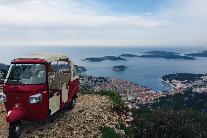 Tuk Tuk Sightseeing Tour of Hvar - A short tour with a useful rhythm