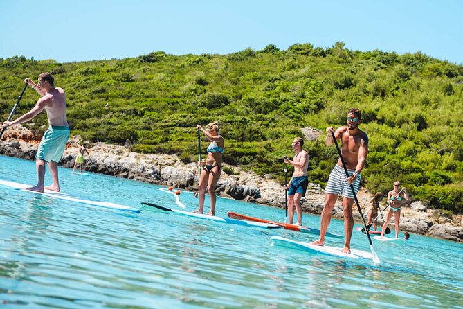 Vis sandy beach Stand Up Paddle Tour - Zaglav Beach: sand, swimming, and a rest