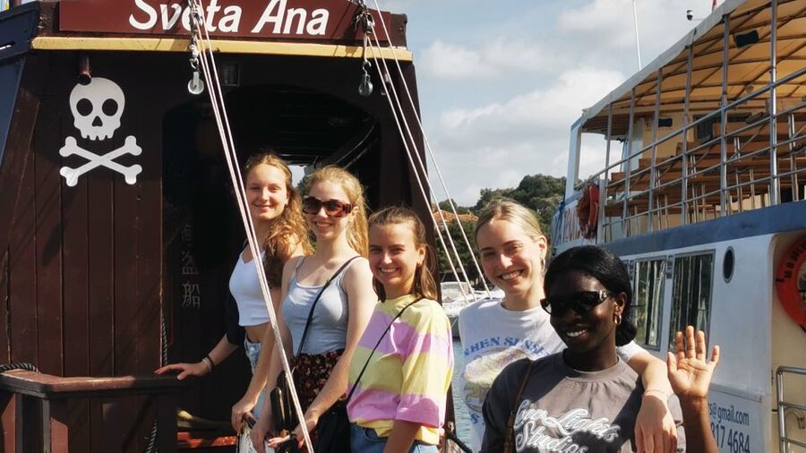 Vrsar: Lim Fjord Boat Tour with Swimming near Pirate's Cave - What the two-hour route feels like