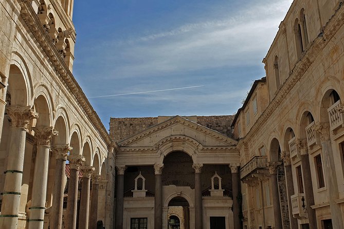 Walking Tour of Split with a 'Magister' of History - The Silver Gate and the view down an ancient road