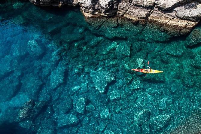 X-Adventure Sea Kayaking Half Day Tour in Dubrovnik - Along the city walls and toward Lokrum
