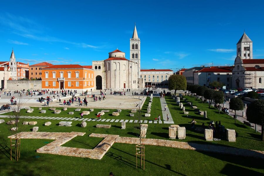 Zadar City Tour 120min Walk - Roman Zadar at the Forum