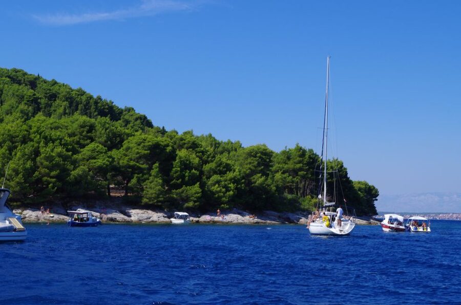 Zadar Half Day Sailing Trip - Leaving Marina Borik and crossing the Zadar Channel