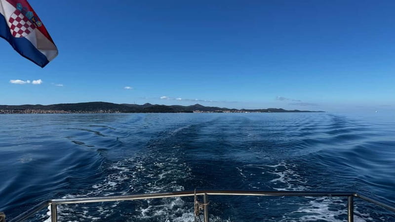 Zadar: Half-day trip wooden boat with drinks - ALL INCLUSIVE - Ošljak and the quiet side of the Adriatic