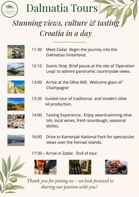 Zadar: Hinterland Hidden Treasures, Nature, History, Tasting - Why this half-day trip earns a place in your Zadar plans