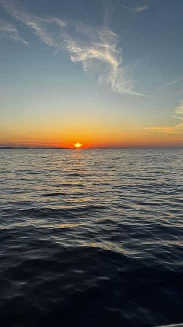 Zadar: Sunset boat tour with champagne - What the skipper adds to a simple boat ride