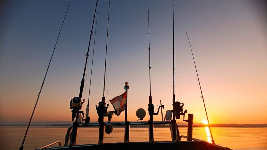 Zadar: Sunset Fishing Half-Day Guided Boat Trip - Fishing the waters around Ugljan Island