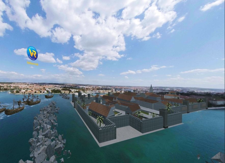 Zadar: Virtual Reality Guided History Walking Tour - Seeing the Fourth Crusade from the sea