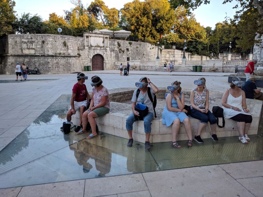 Zadar: Virtual Reality Guided History Walking Tour - Rising above Zadar in a hot-air balloon