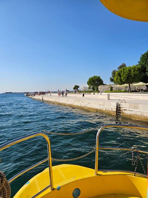 Zadar: Yellow Semi-Submarine Underwater Exploration Tour - Timing, weather, and meeting-point advice