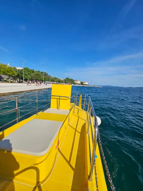 Zadar: Yellow Semi-Submarine Underwater Exploration Tour - Who should book the yellow semi-submarine?