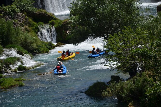 Zadar: Zrmanja River Kayaking, with optional transfer from Zadar - Swimming, lunch, and a welcome pause
