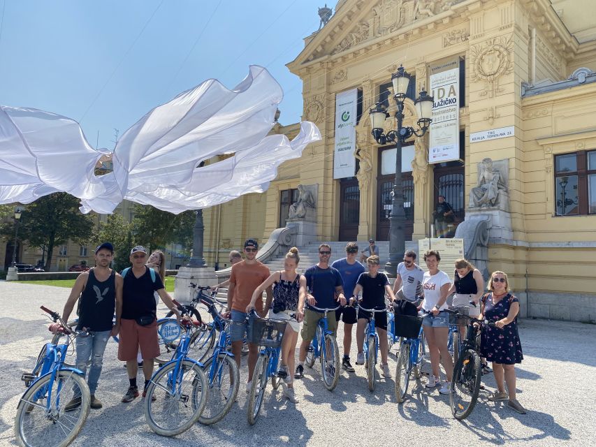 Zagreb: 2.5-Hour Highlights Bike Tour - Dolac Market and the lower town