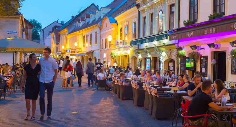 Zagreb: City and WWII Tunnels Walking Tour - Tkalčićeva Street is your built-in food break