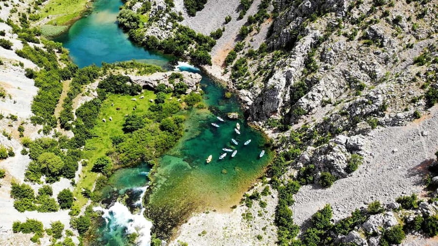 Zrmanja River: Half-Day Guided Kayaking Tour Near Zadar - Swim stops and the best place for lunch